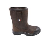 Bottes de sécurité URANUS fourrées en cuir S3S HI CI SC LG SR FO - LEVAC 40