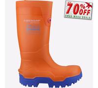 Bottes De Sécurité Wellington Unisexes Dunlop FIELDPRO THERMO+ Orange