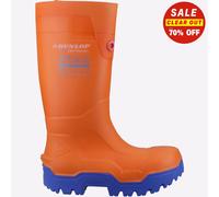 Bottes De Sécurité Wellington Unisexes Dunlop FIELDPRO THERMO+ Orange