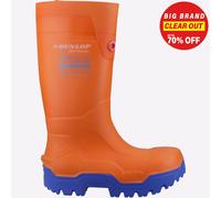 Bottes De Sécurité Wellington Unisexes Dunlop FIELDPRO THERMO+ Orange