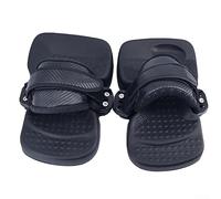 Bottes de surf avec boucle de fixation solide, taille réglable 38 45, couleur noire (noir pur)