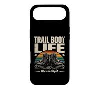 Bottes de Trail Life, portées Lors d'une Bonne randonnée Coque pour iPhone Air