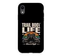 Bottes de Trail Life, portées Lors d'une Bonne randonnée Coque pour iPhone XR