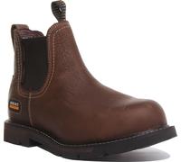 Bottes de travail Ariat Groundbreaker Chelsea avec embout en acier pour hommes en marron (8 UK - 42 EU - 9 US)