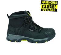 Bottes De Travail En Cuir Imperméables Pour Hommes Amblers FS32 Noires