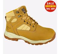 Bottes De Travail En Cuir Pour Hommes Avec Embout En Acier Sting Beige