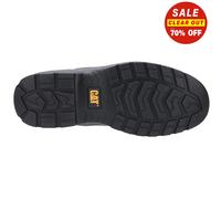 Bottes De Travail En Cuir Pour Hommes Caterpillar Striver S3 À Lacets Tan