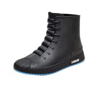 Bottes de travail pour homme Bottes de pluie, bleu, 38 2/3 EU