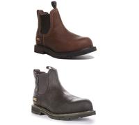 Bottes De Travail Pour Hommes Ariat Groundbreaker En Acier Brun EU 39-46