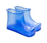 Bottes de trempage des pieds - Chaussons chauffants thermiques pour bain de pieds, inserts de spa de massage portables imperméables, relaxation et soins confortables, chaussures de thérapie à l'eau