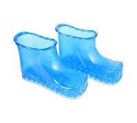 Bottes de Trempage Pieds, Hauteur 18cm, Pvc, Paire | Confort Relaxant, Taille Jusqu’à 45, Usage Intérieur et Extérieur, pour Adultes et Famille