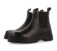 Bottes de type chelsea en cuir couleur noire pour homme HERRICK