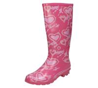 Bottes De Wellies À Coeurs Spot On Pour Filles X1R034