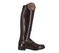Bottes d'équitation enfant QHP Romy Marron 33