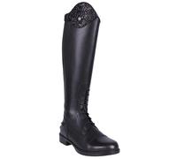 Bottes d'équitation enfant QHP Romy Noir 30/junior
