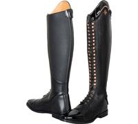 Bottes d'équitation Imperial Riding Olania Dressage Black-Lack Rose regular/regular, taille:39