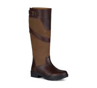 Bottes d'équitation imperméable campagne femme Horze Waterford Marron 40