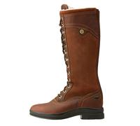 Ariat Bottes hautes Wythburn cuir imperméable à lacets pour femmes Tan Résistance maximale usure 40