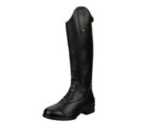 Bottes d'équitation « Kids Fun Winter » avec fermeture éclair YKK © | Cuir vegan | Fourrure en peluche | Unisexe | Taille 29 30 31 32 33 34 35 36 37 38 39 40 41 | Noir - Noir - Noir , 39 EU