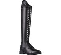 Bottes d'équitation QHP Hailey Junior à lacets noirs , taille:38