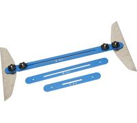 Bottes d'escalier Gauge Template Tool Gabarit d'angle réglable et mesure d'escaliers parfaits Risers Étagères Mur de pierres sèches