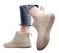 Bottes d'extérieur en caoutchouc pour femme Imperméable Coupe-Vent unisexes Rembourrage EVA Chaussures Adhérence boue/glace Semelle extérieure gomme l'industrie Alimentaire