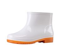 Bottes d'extérieur en Caoutchouc pour Femme Pluie imperméables antidérapantes Jardin Confortable Antidérapant Chaussures Compris la Semelle intérieure Isolation Thermique Hiver Festivals Boue