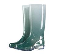Bottes d'extérieur en Caoutchouc pour Femme Pluie imperméables antidérapantes Unisexes Chaussures Adhérence Boue/Glace Isolation Thermique Hiver Les Pieds Chauds et secs