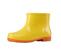 Bottes d'extérieur en Caoutchouc pour Femme Pluie imperméables antidérapantes Unisexes sécurité de qualité Chaussures Doublure Tissu Flexibilité Barefoot Idéales Festivals Jardin