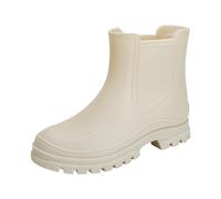 Bottes d'extérieur en Caoutchouc pour Femme Pluie imperméables antidérapantes Unisexes sécurité de qualité Chaussures Compris la Semelle intérieure extérieure Gomme Les Pieds Chauds et secs
