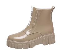 Bottes d'extérieur en caoutchouc pour femme travail imperméables pluie la mode Rembourrage EVA Chaussures Compris Semelle intérieure extérieure gomme Idéales Festivals Jardin