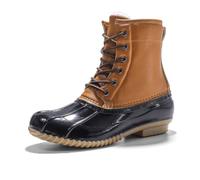 Bottes d'hiver 2026 pour femme - En velours - Chaudes - Semelle à crampons - Facile à nettoyer - Pour la marche en ville au-dessus du genou - Extensible - Talon haut, jaune, 38.5 EU
