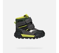 Bottes d'hiver bÃ©bÃ© garÃ§on Geox Trekkyup ABX Noir 24