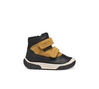 Geox B Omar Boy WPF Bottines à la Cheville, Noir DK Yellow, 25 EU