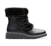 Bottes d'hiver - CLARKS - Ivery Jump - Cuir noir - Isolées - Confortables 36