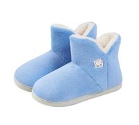 Bottes d'hiver doublées en polaire pour femme, isolation thermique haute performance, semelle antidérapante pour neige et glace, idéales pour les randonnées urbaines et activités extérieures par (Sky