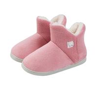 Bottes d'hiver doublées en polaire pour femme, isolation thermique haute performance, semelle antidérapante pour neige et glace, idéales pour les randonnées urbaines et activités extérieures par (37)