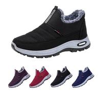 Bottes d'hiver doublées pour femme - Chaussures orthopédiques à enfiler | Bottes de neige, chaussures d'hiver chaudes avec doublure respirante, grandes tailles, unisexes, bottes thermiques avec