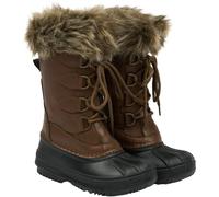 Bottes d'hiver en caoutchouc avec fausse fourrure bÃ©bÃ© Mikk-Line Marron 23