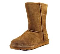 Bottes d'hiver en daim Bearpaw Elle Short pour femme - Beige 39