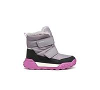 Geox J Trekkyup Girl B AB Bottines à la Cheville, Gris Violet, 34 EU