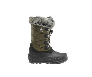 Bottes d'hiver grande taille enfant Kamik Snowangel Gris 35