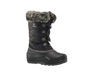 Bottes d'hiver grande taille enfant Kamik Snowangel Noir 33/34