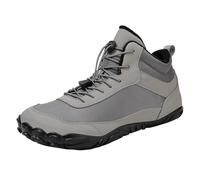 Bottes d'hiver hautes pieds nus pour homme et femme, chaussures de randonnée, chaussures orthopédiques pour randonnée, trekking, camping, escalade, gris, 42.5 EU