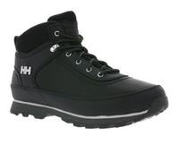 Bottes d'hiver homme Helly Hansen Calgary en cuir noir avec languette - Haute tige - Caoutchouc HellyGrip 44
