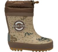 Bottes d'hiver ornÃ©es en caoutchouc bÃ©bÃ© Mikk-Line Marron 19