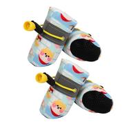 Bottes d'hiver pour chien, chaussures de protection des pattes de chien | 4X avec chaussons pour chien à cordon pour l'hiver,Bottes de neige à semelle souple antidérapantes pour chats, marche en plein