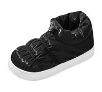 Bottes d'hiver pour femme - Bottes de neige - Chaussures d'hiver - Automne et hiver - Duvet - Pantoufles en coton - Sac EVA féminin avec chaussures en coton - Chaud à l'intérieur - Antidérapantes