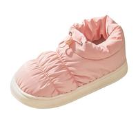 Bottes d'hiver pour femme - Bottes de neige - Chaussures d'hiver - Automne et hiver - Duvet - Pantoufles en coton - Sac EVA féminin avec chaussures en coton - Chaud à l'intérieur - Antidérapantes