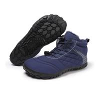 Bottes d'hiver pour femme - Bottes de neige en peluche - Manteau de pluie chaud - Chaussures d'extérieur en tissu pour hommes et femmes - Bottes décontractées à la mode avec semelles épaisses